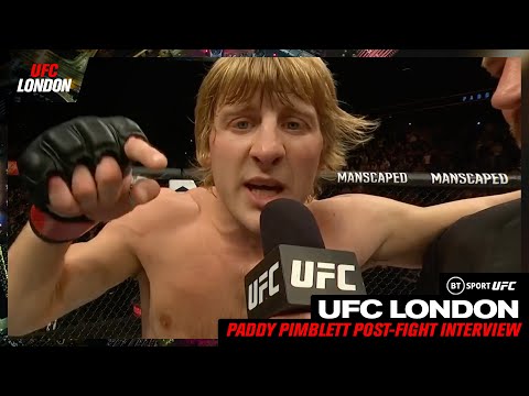 "I want to fight... Mark Zuckerberg!" Paddy Pimblett delivers one of the best post-fight interviews!