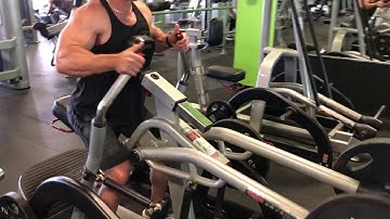 Back Seated Row Alternate Nautilus Plate Loaded