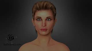 Face Aging 3d medical animation sample use only screenshot 5