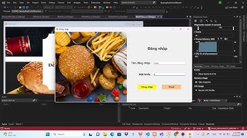 Share đồ án winform c# || Phần mềm quản lý quán ăn - order đồ ăn nhanh csdl sql sever