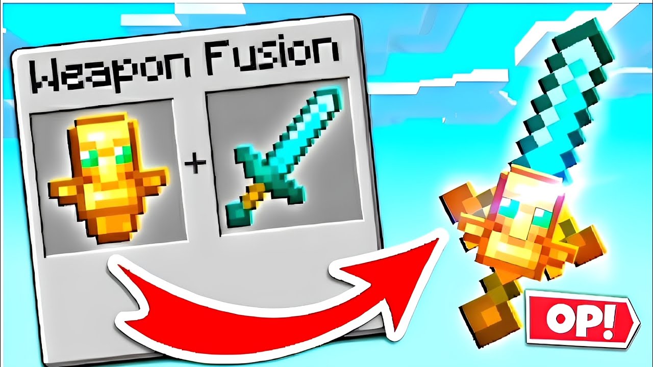 Minecraft Weapon Fusion 😱🙏