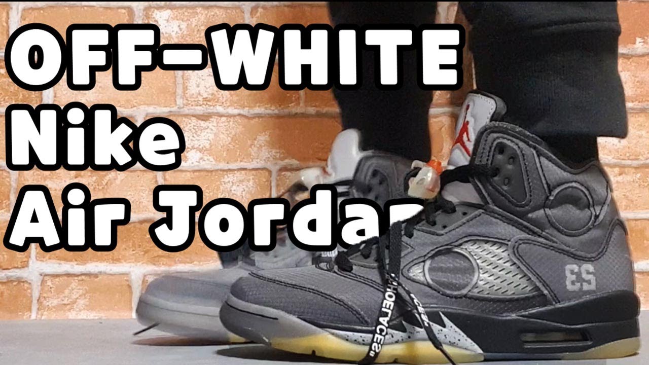 jordan 5 off white footlocker