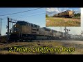 2 Trains, 2 Different Days
