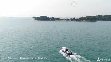V  Line Boat Mode   Autonomous Tethered Drone Solution at Sea