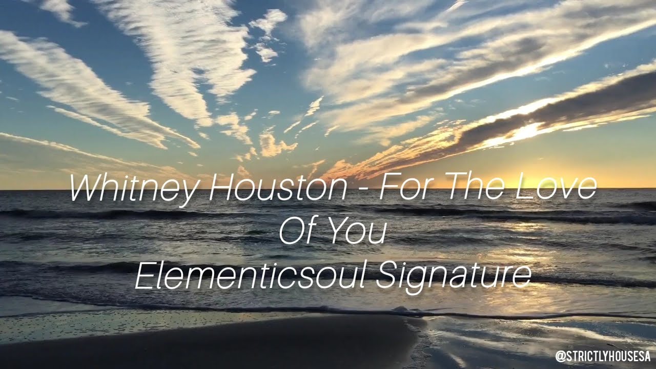 For The Love Of You (Elementicsoul Signature) Whitney Houston