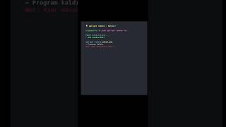 Program Kur & Kaldır! apt-get Komutu 📦 #LinuxShorts #terminal #ubuntu #linuxcommandlinetutorial