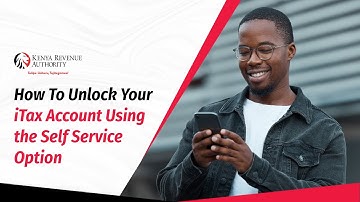 How To Unlock Your iTax Account Using the  Self Service Option