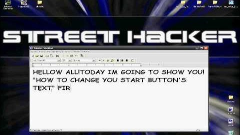 HOW TO CHANGE START BUTTON
