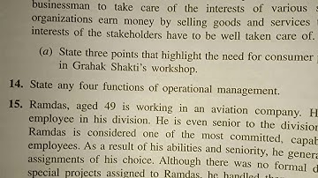 Nikhil Verma ##+2 bst (four function of operational management) ##