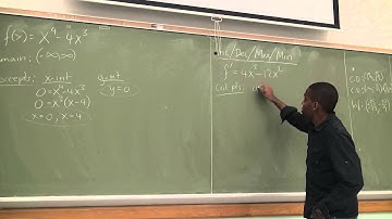 Math 201 Lecture 26 - Derivatives and the shapes of graphs part 2 (with a little curve sketching)