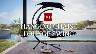 Best Choice Products Hanging Chaise Lounge Swing: A Level Above Comfort