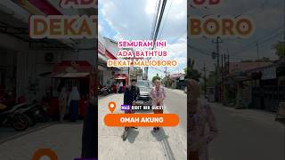 Nemu guest house murah lagi dekat Malioboro dan ada bathtub-nya 🤩 #jogja #homestayjogja