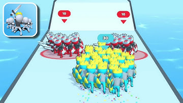 Crowd Run : Join Clash Gameplay Walkthrough Part 4 (iOS & Android)