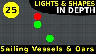 Rule 25: Sailing Vessels Underway & Vessels Under Oars | Lights & Shapes In Depth screenshot 3