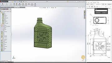 How to make an Oil Can in SolidWorks |#27| PCE | Prof. Binsu Babu