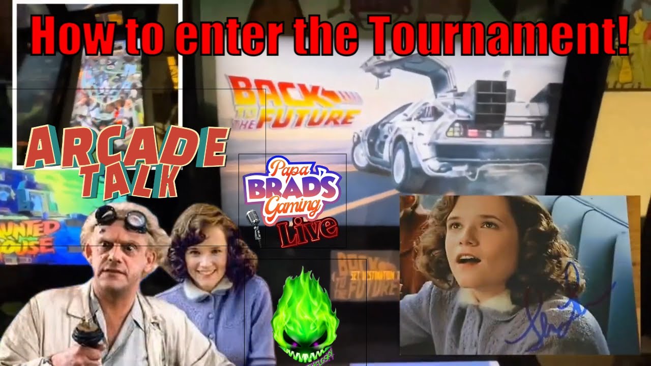 How to enter the Back To The Future Pinball Tournament!