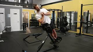 Machine Sidebend on Back Extension