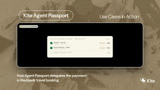Kite Agent Passport - Reykjavik travel booking (use case demo) screenshot 1