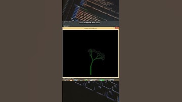 Watch a tree come to life... with Python code! #shorts