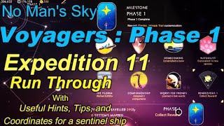 No Man s Sky Voyagers Expedition 11 Run Through with Useful Tips Sentinel Ship Location