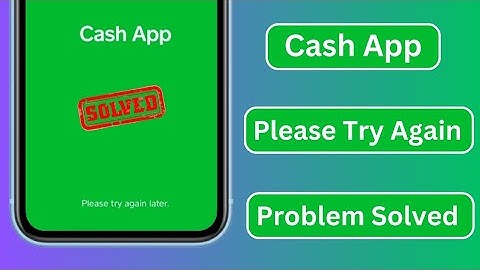 How to fix Cash App Please try again later iPhone || Please try again later Cash App || 2023 ||