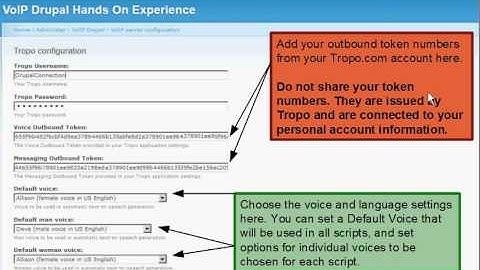 VoIP Drupal Hands On Webinar Experience