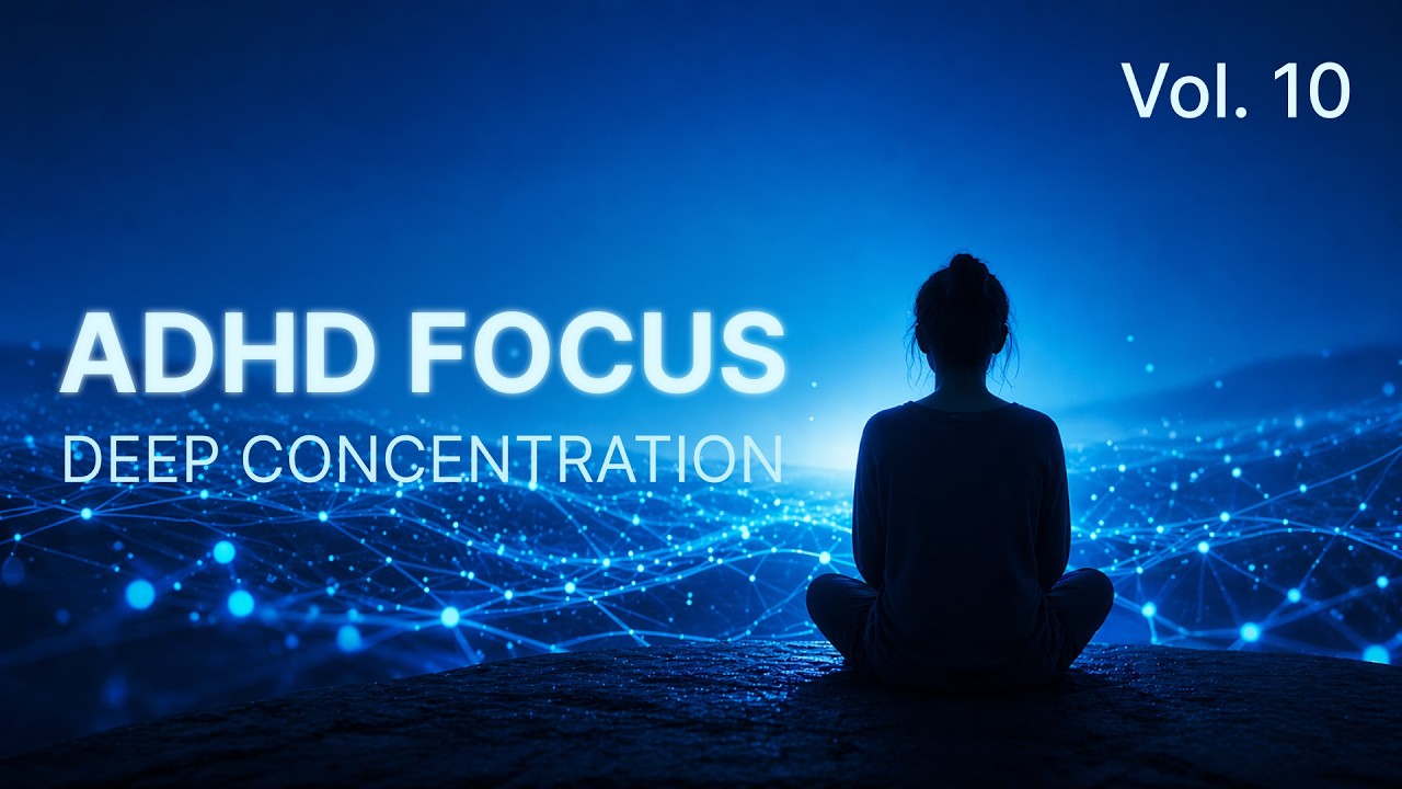 ADHD Focus Music — Locked-In Focus & Clear Thinking (Vol. 10 • 2h 10m ...