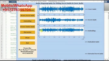 Audio Steganography (Hiding Secret Audio In Cover Audio) Using Matlab Project Source Code