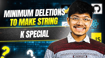 3085. Minimum Deletions to Make String K-Special | DP | Hash Table