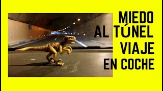 Dino tiene miedo a los túneles en su viaje en carretera | Videos de dinosaurios para niños