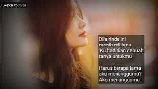 MENUNGGUMU - NOAH  |  EGHA DE LATOYA COVER [ LIRIK VIDEO🎶]