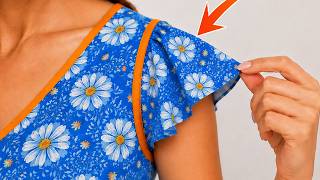 🔥 Don’t Sew The Old Way! This Is An Easier Way To Make A Flutter Sleeve