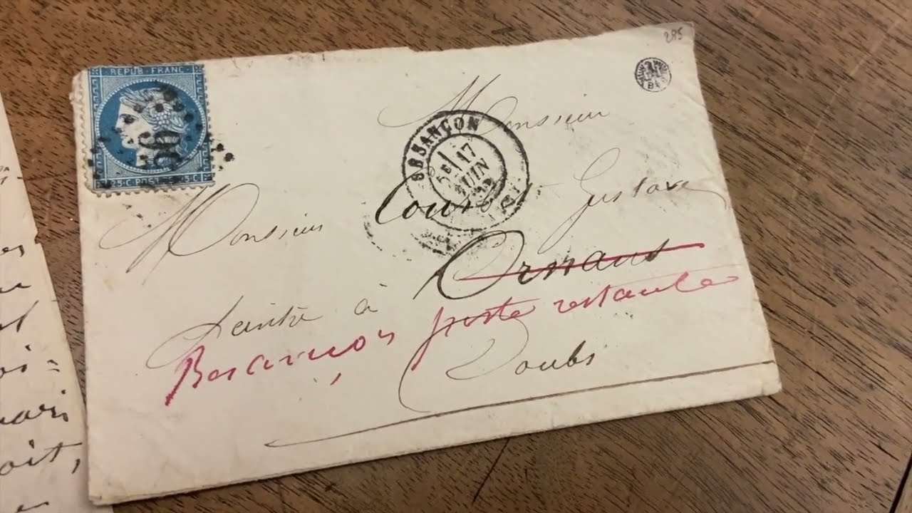 La correspondance érotique de Gustave Courbet refait surface dans une grenier de Besançon