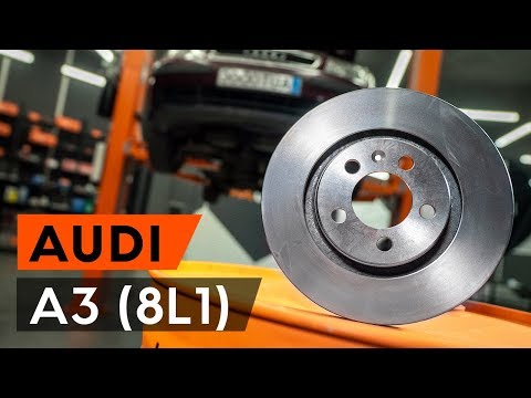 Как заменить передние тормозные диски на AUDI A3 1 (8L1) [ВИДЕОУРОК AUTODOC]