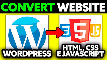 How To Convert WordPress Website Into HTML CSS and JavaScript (2025) - Step by Step