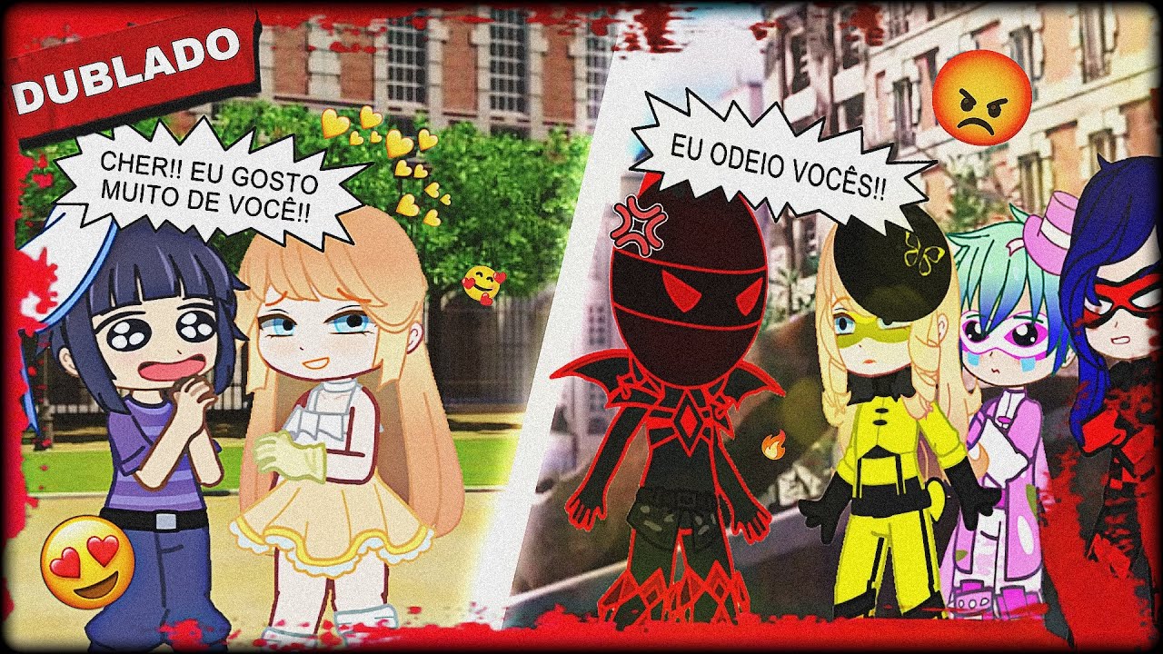 [DUBLADO] MEU MAIOR FÃ virou MEU MAIOR HATER!😡🔥 - Miraculous OPDP - 
