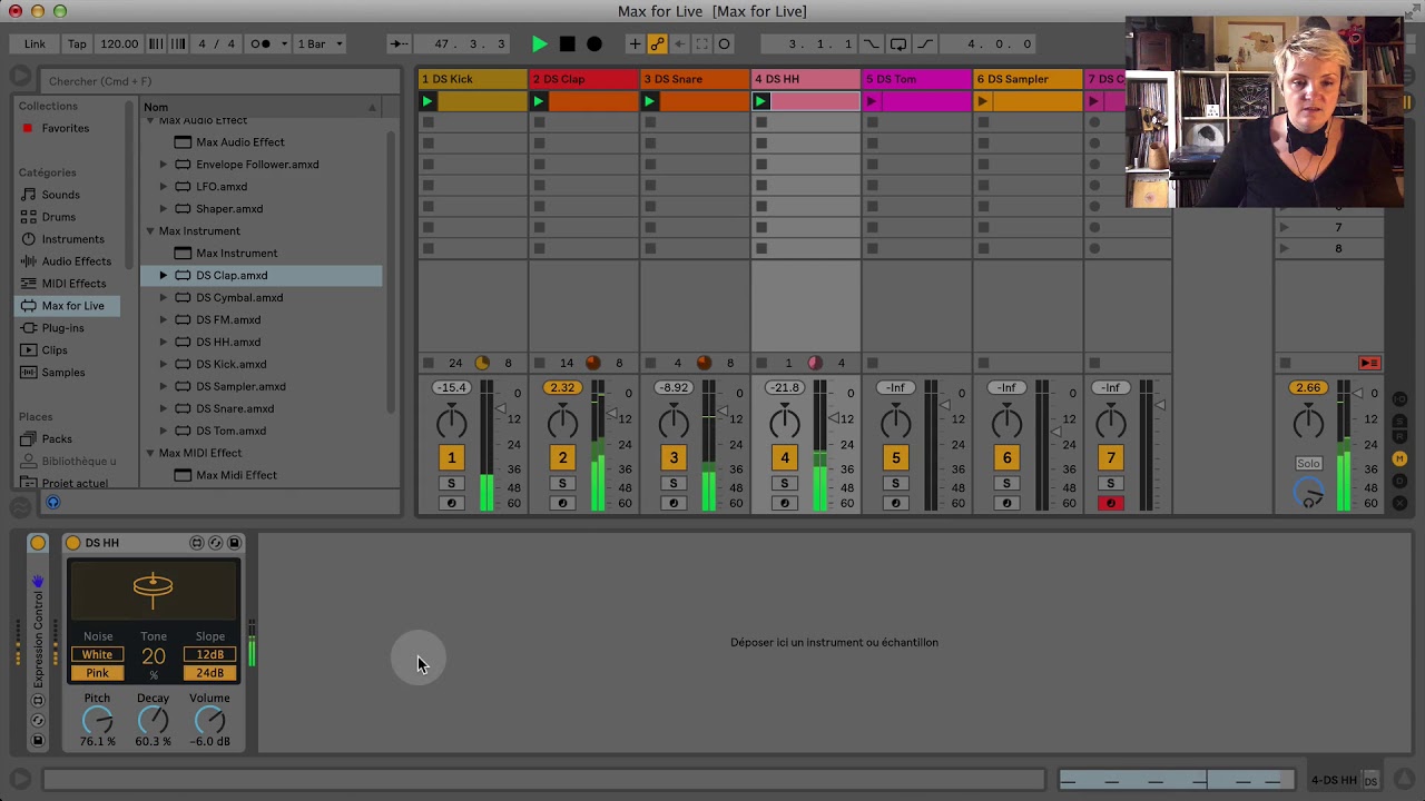 Ableton Live 10 - Max For Live - par Flore - Ableton Certified Trainer ...
