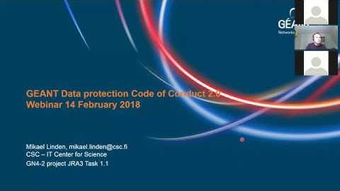 GÉANT Code of Conduct ver 2.0 open for consultation