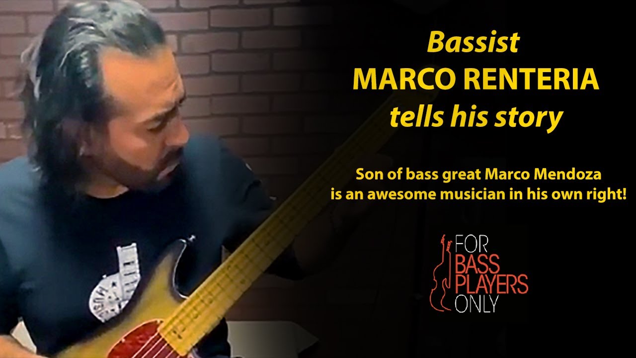 Interview with bassist Marco Renteria - YouTube