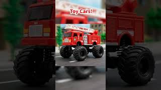 Giant Monster Fire Truck Saves the Day! 🚒🔥 #toycars #toytrucks #kidssong