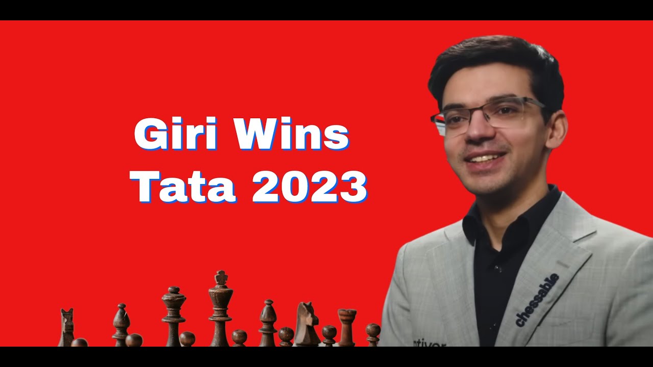 Anish Giri wins Tata Steel Masters 2023