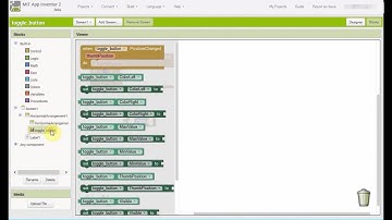 App Inventor 2 tutorial - Make Toggle button from a slider
