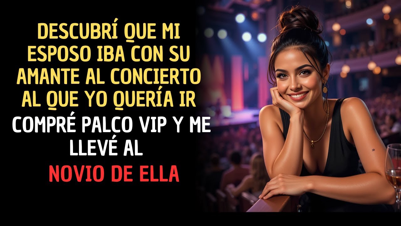 Descubrí que mi marido iba con SU AMANTE al show - Compré VIP y llevé al NOVIO de ella...