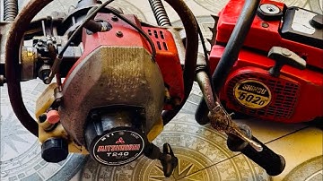 Khoan Đất Cắt Cỏ Mitsubishi T240 nòng 44li Nhật Bãi dàn khoan lò xo rất hệ. LH 0902413636