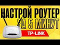 Как Настроить роутер TP-LINK TL-WR740n (n300) - За 5 Шагов