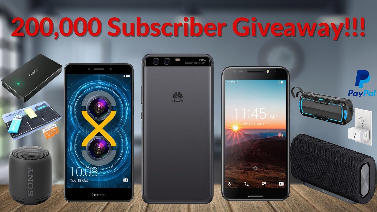 200000 Subscriber Giveaway - YouTube Tech Guy