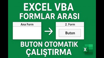 Excel VBA UserForm İpuçları | Başka Formdaki Butonu Otomatik Çalıştır