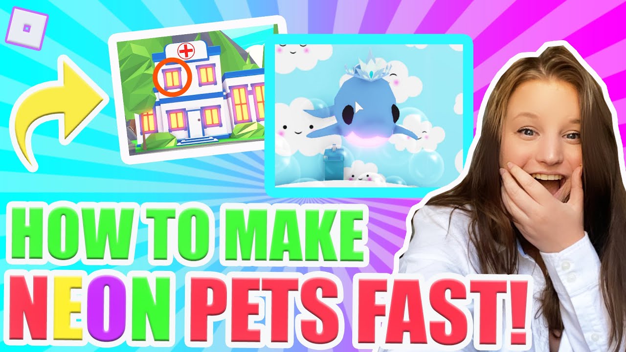 How To Make Neons In Adopt Me Fastest Way Youtube