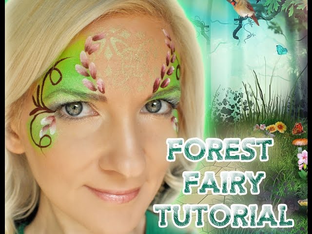 Pretty Fairy Makeup and Face Painting 