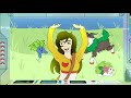 Middle of video